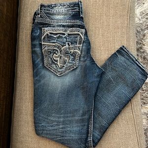 Like new!! Men’s Rock Revival Jeans by Buckle
